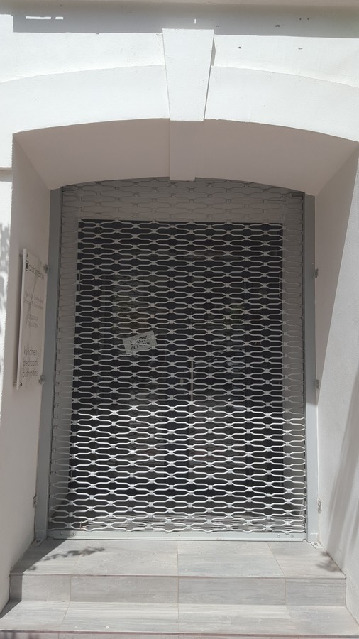 Grille door